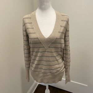 Banana Republic cotton-cashmere V-neck